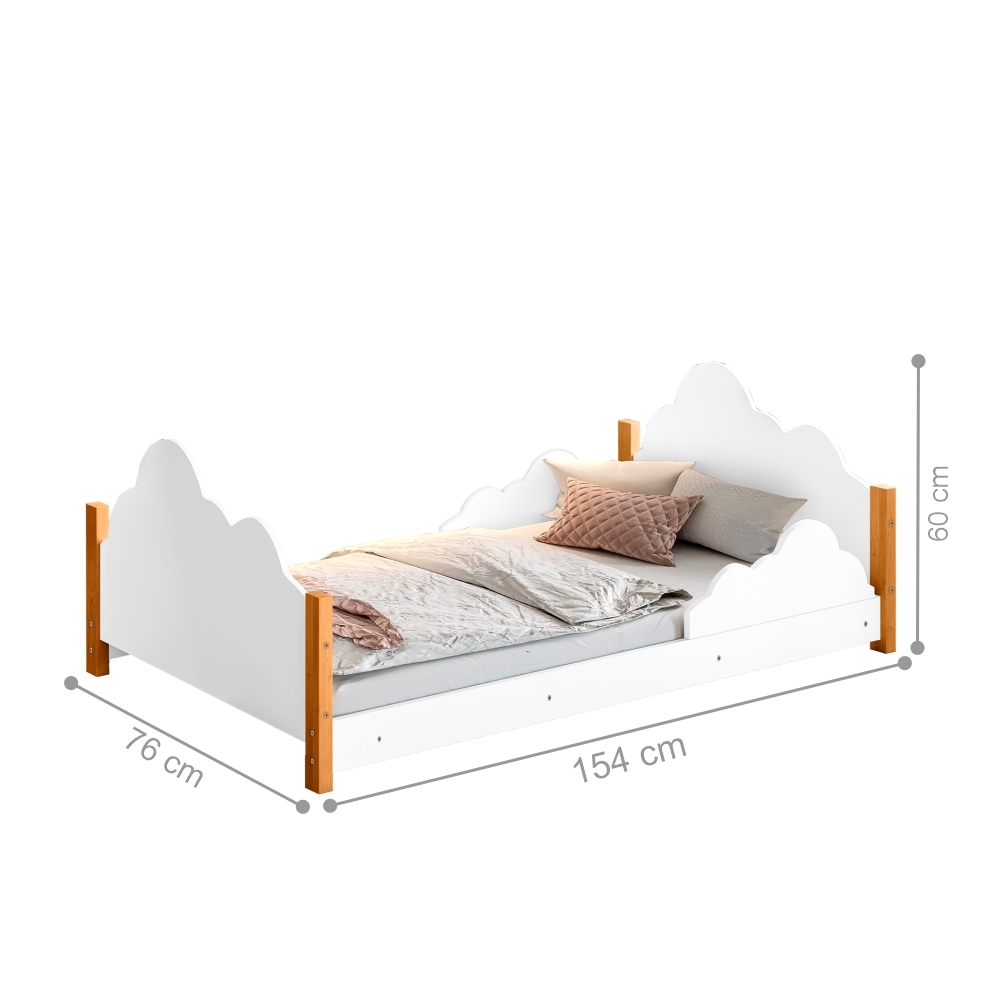 Cama MiniPoppy com Colchão