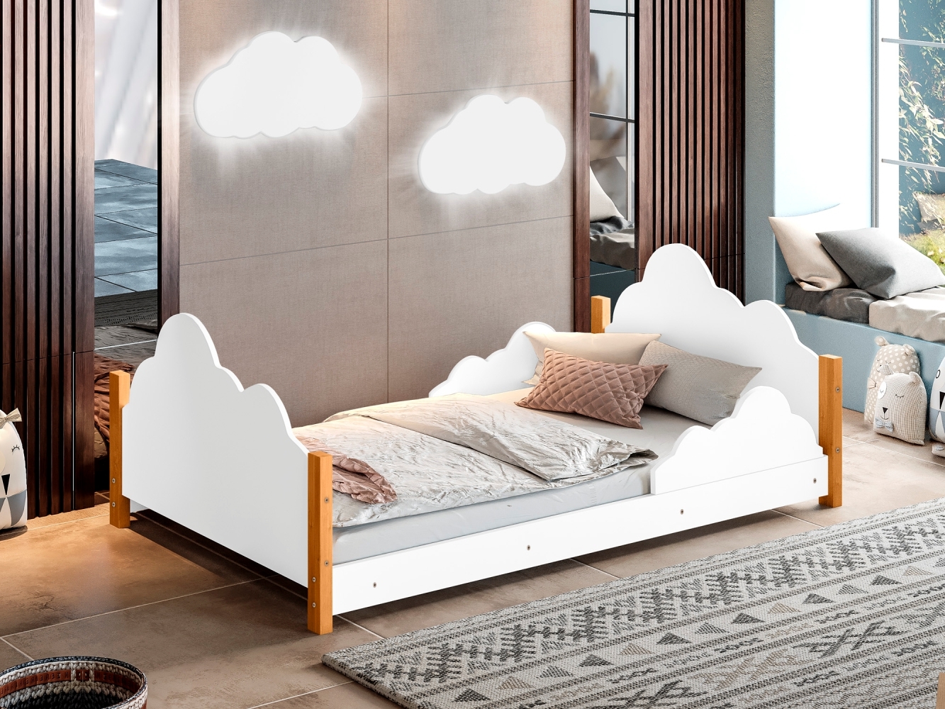 Cama MiniPoppy com Colchão
