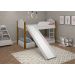 Mini Beliche Clean Branco e Mel com Colchões e Escorrega