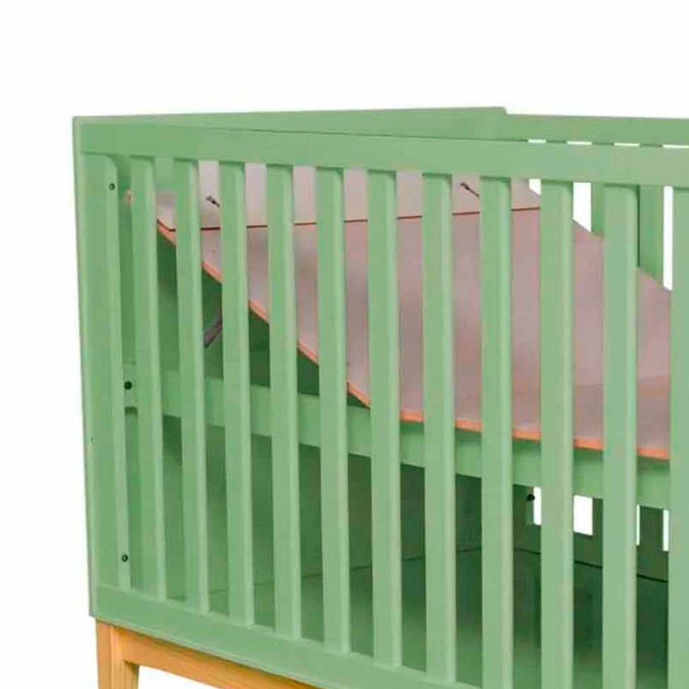 Berço Minicama Amor Perfeito I Verde e Pinus