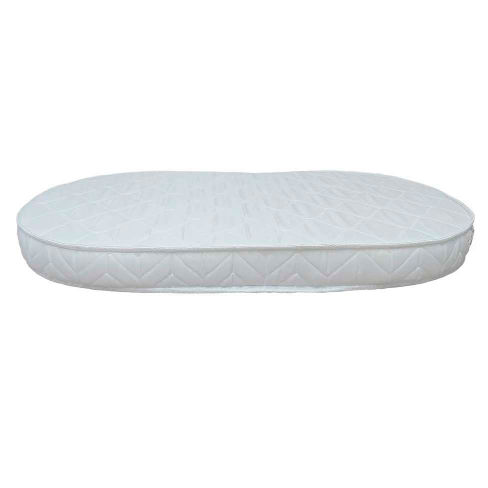 Berço Multifuncional com Colchão Wave Cinza e Branco