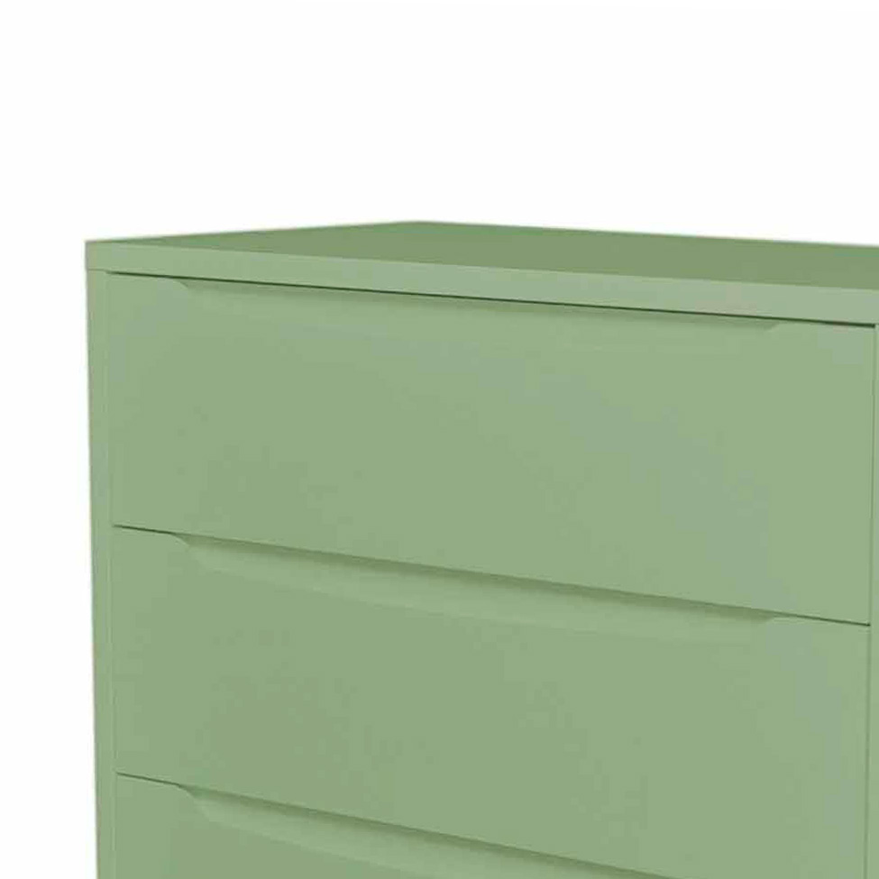 Cômoda Infantil Amor Perfeito 3 GV Verde e Pinus