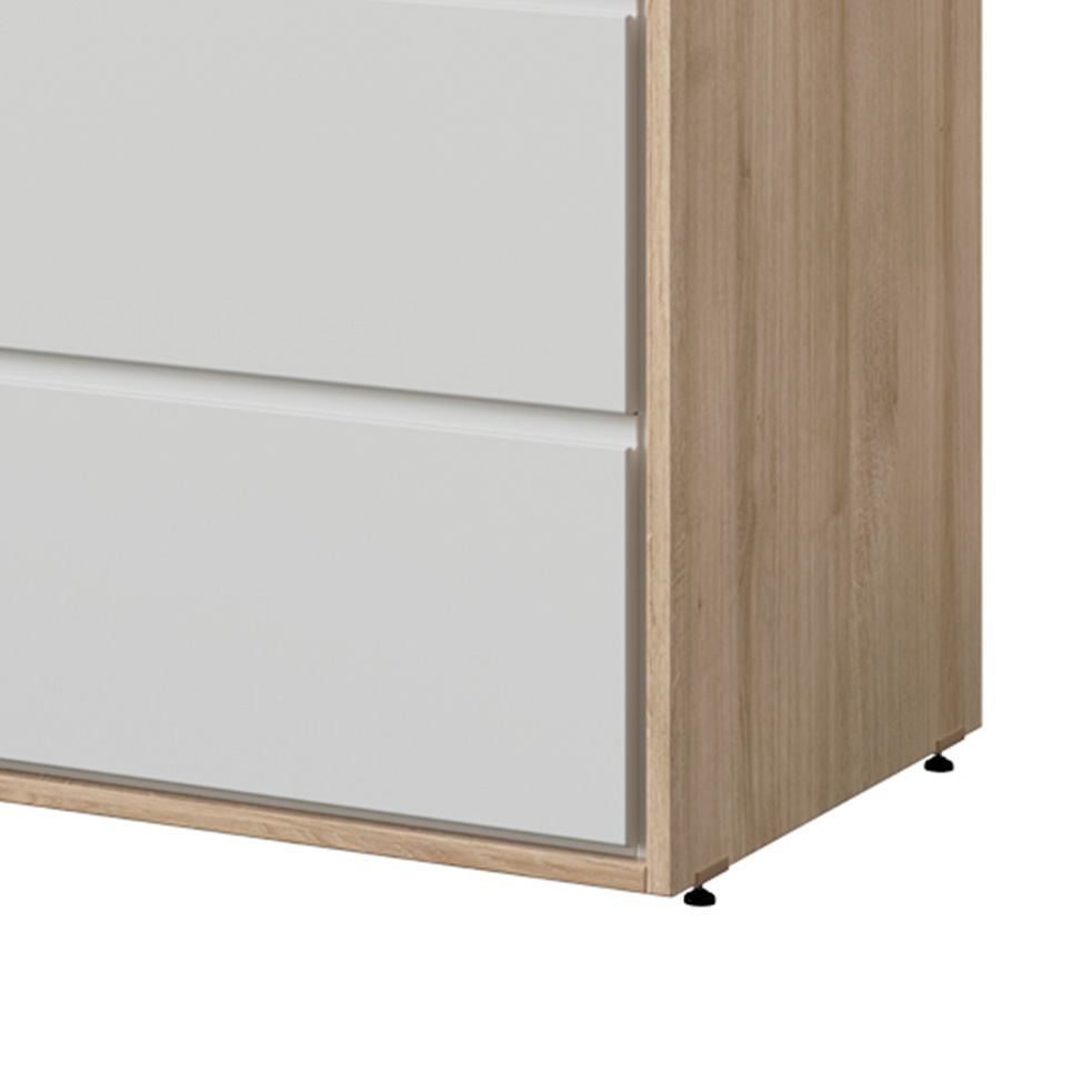 Cômoda Infantil Wood 6 GV Branca e Treviso