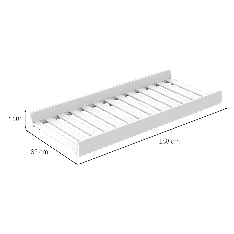 Cama Auxiliar Tivoli Branca