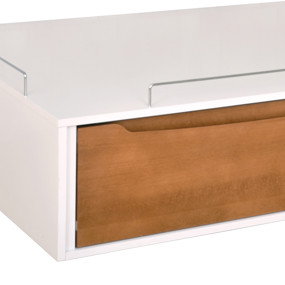 Cama Infantil Sambalelê 2 GV Branca e Mel