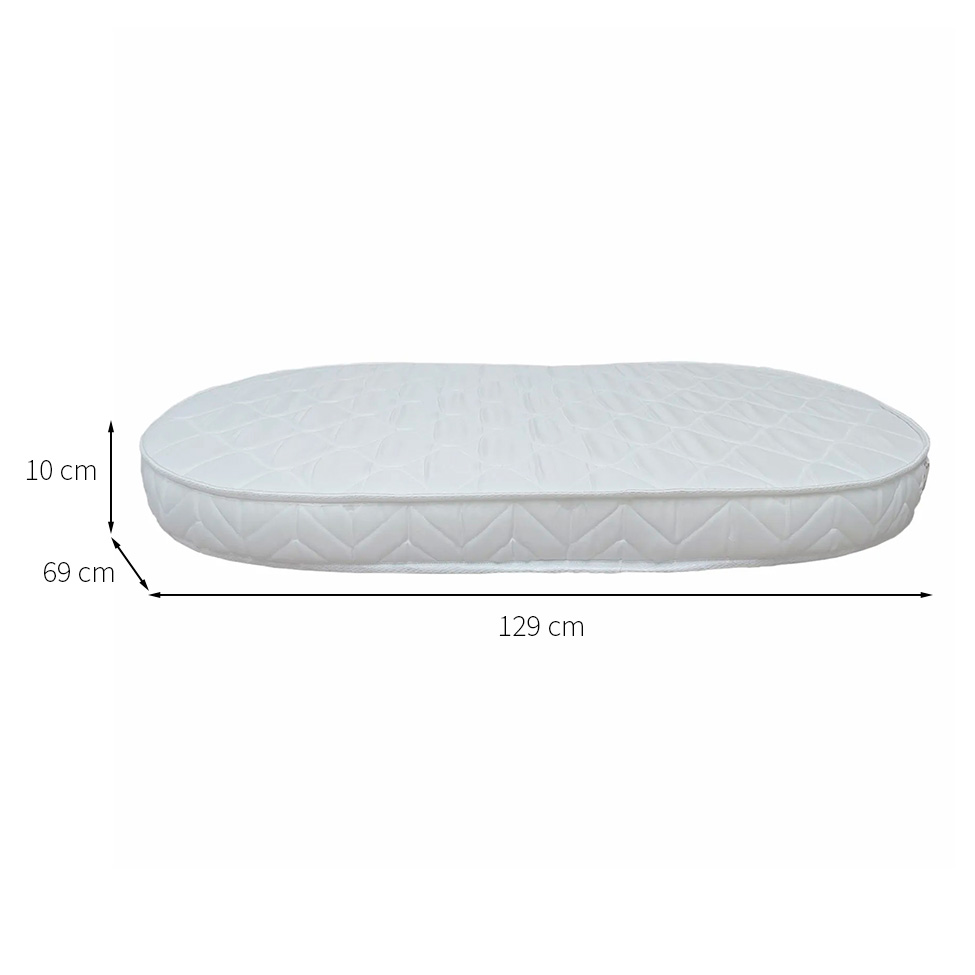 Colchão para Berço Wave Branco
