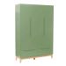 Guarda-Roupa Infantil Amor Perfeito 4 Portas 2 Gavetas Verde