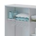 Guarda-Roupa Infantil Wood 3 Portas 3 Gavetas Branco