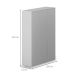 Guarda-Roupa Infantil Wood 3 Portas 3 Gavetas Branco
