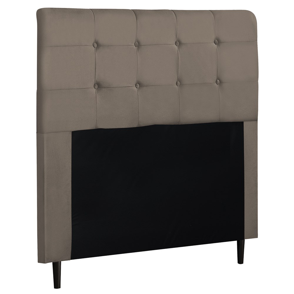 Cabeceira Luna para Cama Box Casal 140cm Suede - SSX Multicoisas