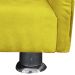 Cama Caminha Divã Pet Veludo Strass Amarelo Dvinn