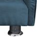 Cama Caminha Divã Pet Veludo Strass Azul Marinho Dvinn