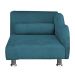 Cama Caminha Divã Pet Veludo Strass Azul Royal Dvinn