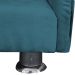 Cama Caminha Divã Pet Veludo Strass Azul Royal Dvinn