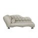 Cama Caminha Divã Pet Veludo Strass Bege Dvinn