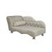 Cama Caminha Divã Pet Veludo Strass Bege Dvinn