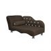 Cama Caminha Divã Pet Veludo Strass Marrom Dvinn