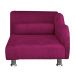 Cama Caminha Divã Pet Veludo Strass Marsala Dvinn