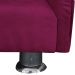 Cama Caminha Divã Pet Veludo Strass Marsala Dvinn