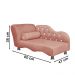 Cama Caminha Divã Pet Veludo Strass Rose Claro Dvinn