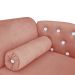 Cama Caminha Divã Pet Veludo Strass Rose Claro Dvinn