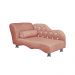 Cama Caminha Divã Pet Veludo Strass Rose Claro Dvinn