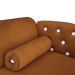 Cama Caminha Divã Pet Veludo Strass Terracota Dvinn