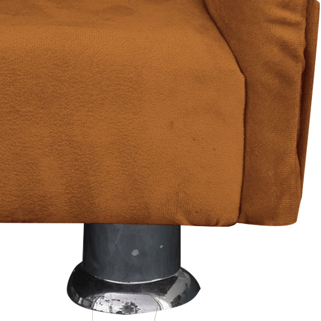 Cama Caminha Divã Pet Veludo Strass Terracota Dvinn