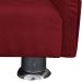 Cama Caminha Divã Pet Veludo Strass Vermelho Dvinn
