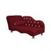 Cama Caminha Divã Pet Veludo Strass Vermelho Dvinn