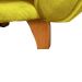 Poltrona Cama Caminha Pet Baby Laddi Veludo Amarelo