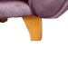 Poltrona Cama Caminha Pet Baby Laddi Veludo Rose Dvinn