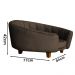 Poltrona Cama Caminha Pet Laddi Veludo Marrom Dvinn