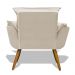 Poltrona Decorativa Para Sala de Estar Opala Suede - SSX Multicoisas