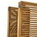 Biombo Decorativo de Madeira 4 Folhas Ripado Sanfonado - Maju Madeiral