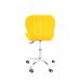 Cadeira Escritório Slim Vegas Base Giratória Estofada Amarelo