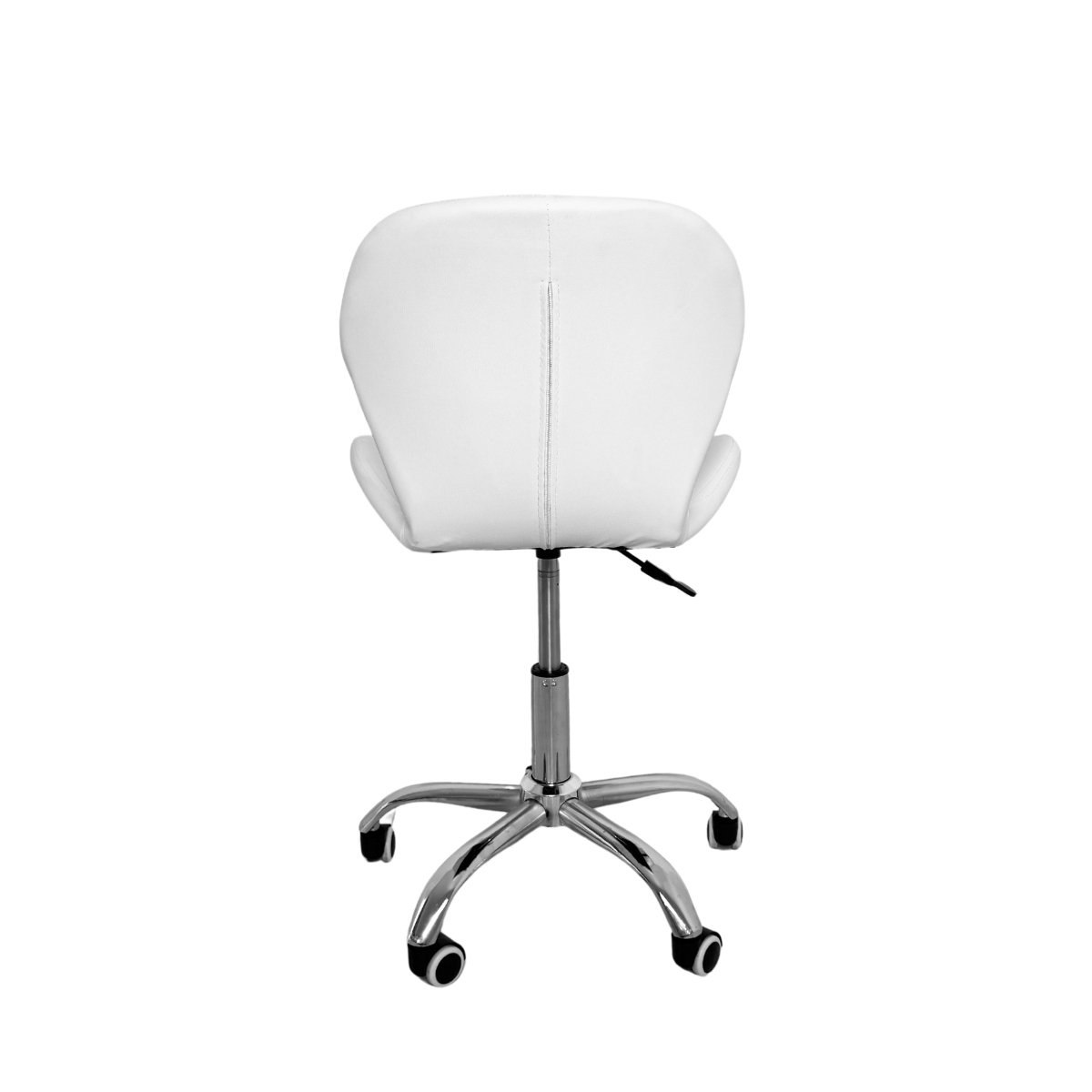 Cadeira Escritório Slim Vegas Base Giratória Estofada Branco