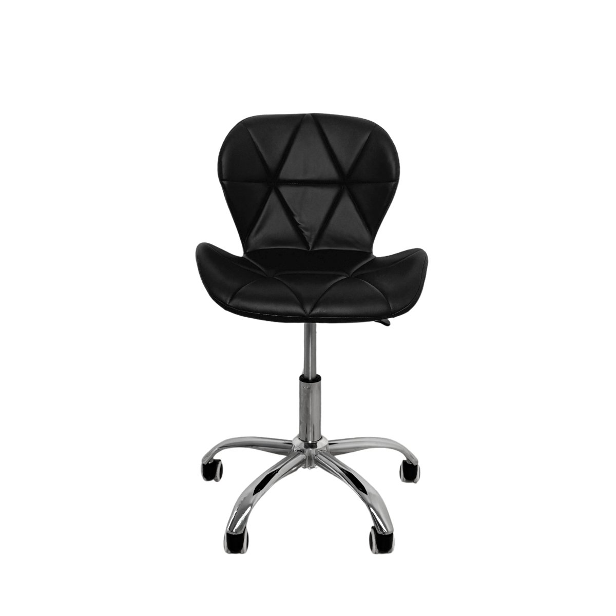 Cadeira Escritório Slim Vegas Base Giratória Estofada Preto