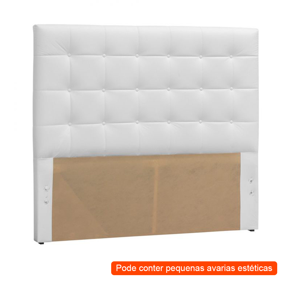 [OUTLET] Cabeceira Casal Sonhare Branco
