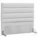 Cabeceira Quarto Casal Greta 140cm Corano Branco - D'Monegatto