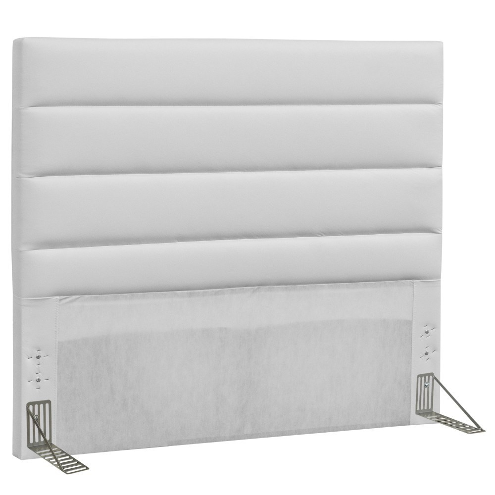 Cabeceira Quarto Casal Queen Greta 160cm Corano Branco - D'Monegatto