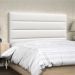 Cabeceira Quarto Casal Queen Greta 160cm Corano Branco - D'Monegatto