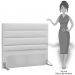 Cabeceira Quarto Casal Queen Greta 160cm Corano Branco - D'Monegatto