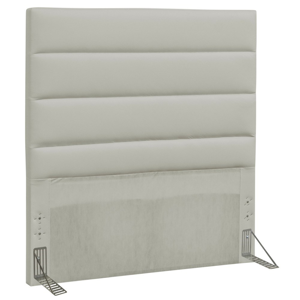 Cabeceira Quarto Solteiro Greta 90cm Corano Bege - D'Monegatto