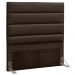 Cabeceira Quarto Solteiro Greta 90cm Corano Marrom - D'Monegatto
