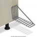 Cabeceira Quarto Solteiro Greta 90cm Corano Marrom - D'Monegatto