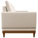 Sofa 3 Lugares 180 cm Crons Linho Bege Vazzano