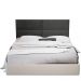 Painel Estofado Para Cama Casal Seleta 140 cm Cinza
