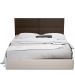 Painel Estofado Para Cama King Seleta 195 cm Marrom