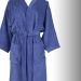 Roupão Adulto Velour Liso Dohler Unissex - P Azul